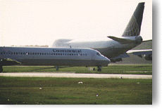 Continental Airlines Aircraft